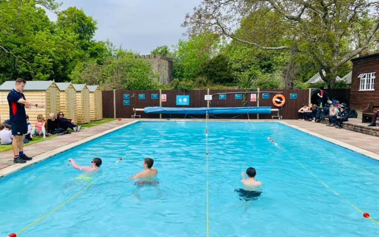 Slindon College Inter-house swimming gala