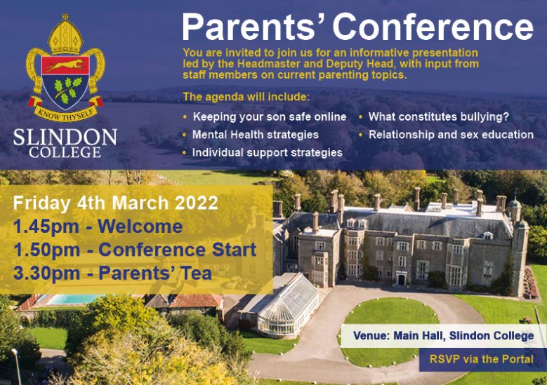 Slindon College Parent Conference