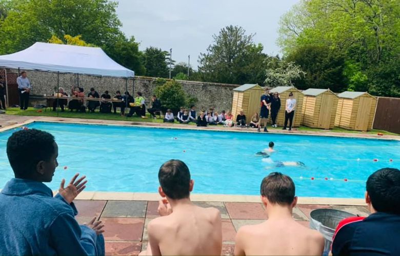 Slindon college swimming pool 